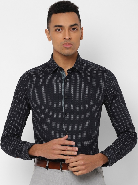 

SIMON CARTER LONDON Men Blue Slim Fit Printed Formal Shirt