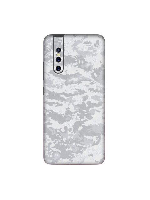 

Trendy Skins Silver-Toned Shadow Pattern Vivo v15 Pro Phone Skin