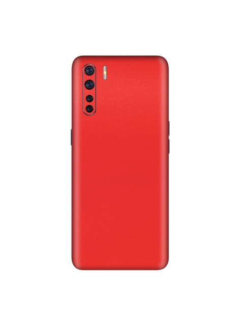

Trendy Skins Red Matte Pattern Oppo F15 Phone Skin
