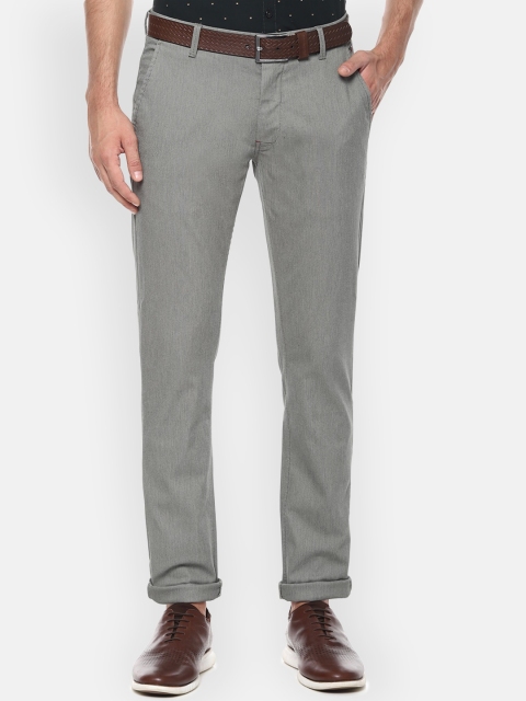 

Louis Philippe Sport Men Grey Slim Fit Solid Regular Trousers
