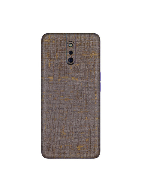 

Trendy Skins Golden & Brown Vintage Fabric Pattern Oppo F11 Pro Phone Skin, Gold