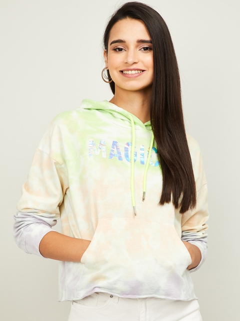 

Ginger by Lifestyle Women Multicoloured Printed Sweatshirt, Multi