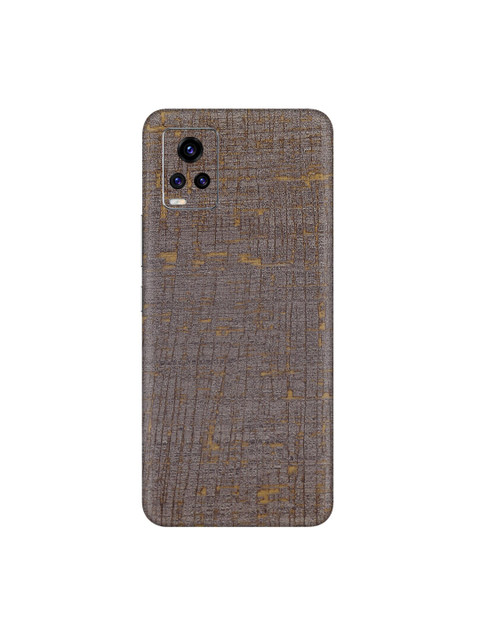

Trendy Skins Taupe & Golden Vintage Fabric Pattern Vivo v20 Phone Skin