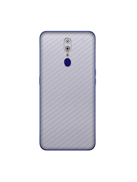 

Trendy Skins White Carbon Fibre Pattern Oppo F11 Phone Skin