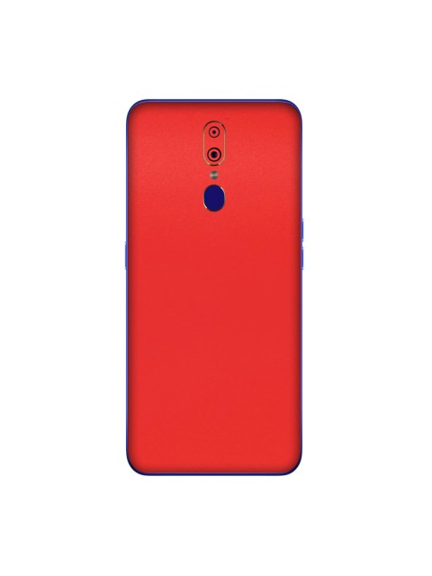 

Trendy Skins Red Matte Pattern Oppo F11 Phone Skin