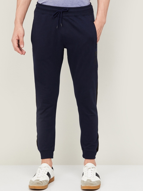 

Bossini Men Navy Blue Solid Joggers
