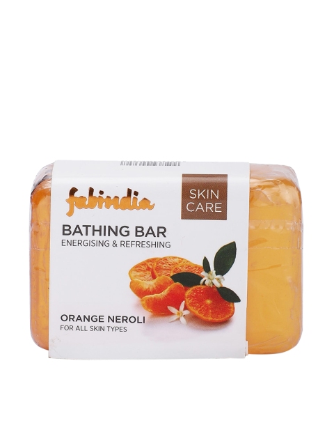 

Fabindia Unisex Orange Neroli Bathing Bar 100 g