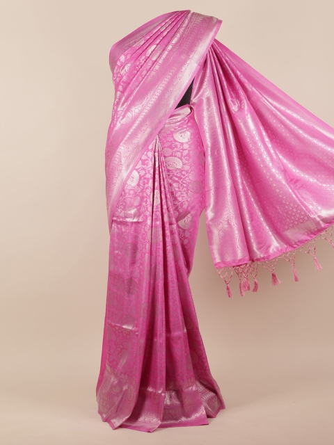 

Pothys Lavender Woven Design Jute Silk Saree