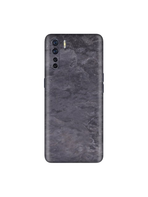 

Trendy Skins Black Marble Slate Pattern Oppo F15 Phone Skin, Grey