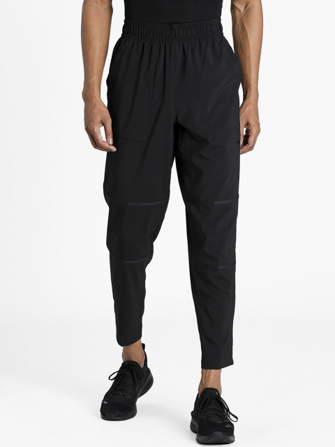 

Puma Men Black Solid TRAIN VENT Woven Slim-Fit Track Pants