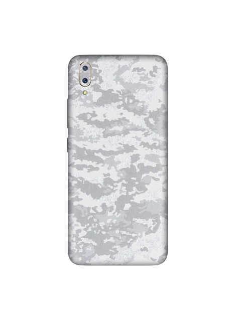 

Trendy Skins Silver-Toned & Grey Shadow Pattern Vivo v11 Pro Phone Skin