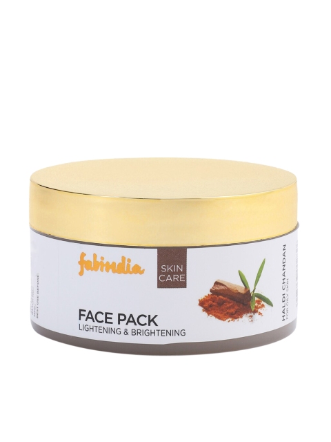 

Fabindia Haldi Chandan Face Pack 100g, Yellow