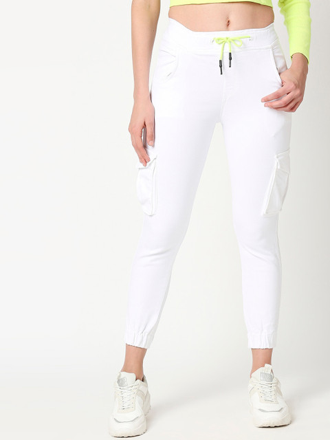 

AMMARZO Women White Slim Fit Jeans