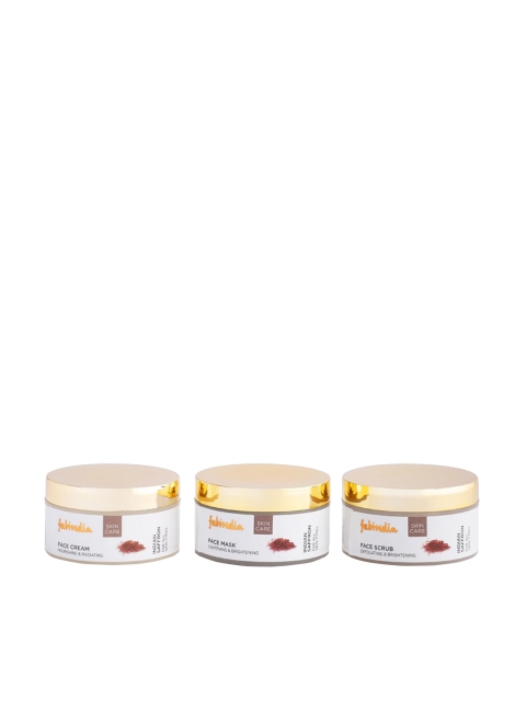 

Fabindia Unisex Pack Of 3 Indian Saffron Face Care 150 ml, Red
