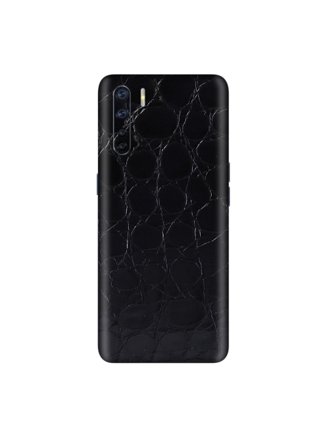 

Trendy Skins Black Crocodile Pattern Oppo F15 Mobile Skin
