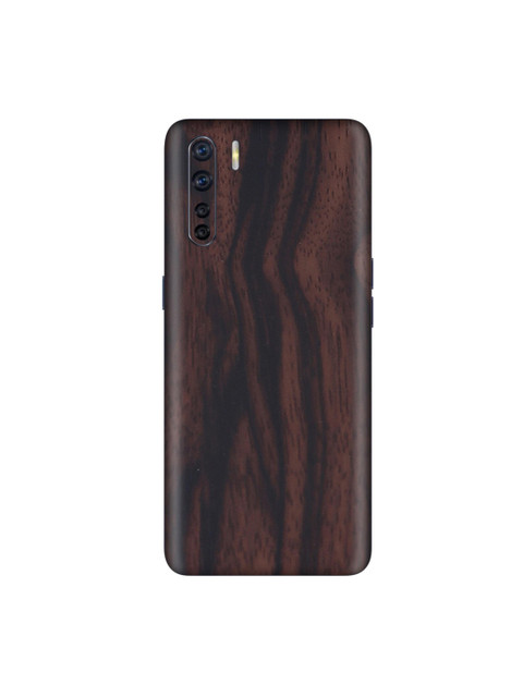 

Trendy Skins Brown & Black Ebony Wood Pattern Oppo F15 Mobile Skin