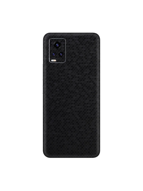 

Trendy Skins Black Honey Comb Pattern Vivo v20 Phone Skin