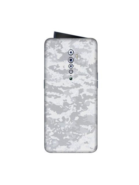 

Trendy Skins Silver-Toned & Grey Shadow Pattern Oppo Reno 2 Phone Skin