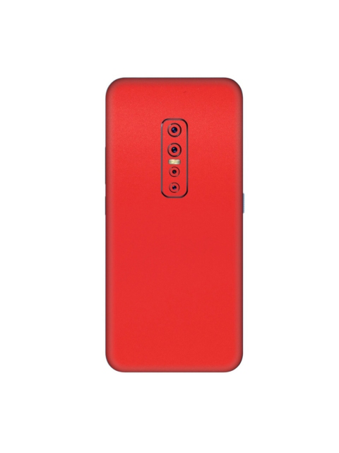 

Trendy Skins Red Matte Pattern Vivo v17 Pro Phone Skin