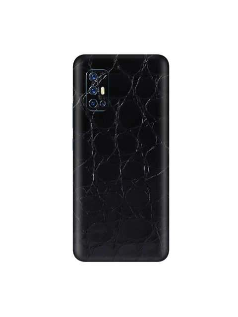 Trendy Skins Black Crocodile Pattern Vivo v17 Mobile Skin
