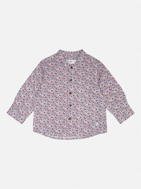 

ZERO THREE Boys Multicoloured Regular Fit Printed Casual Shirt, Multi