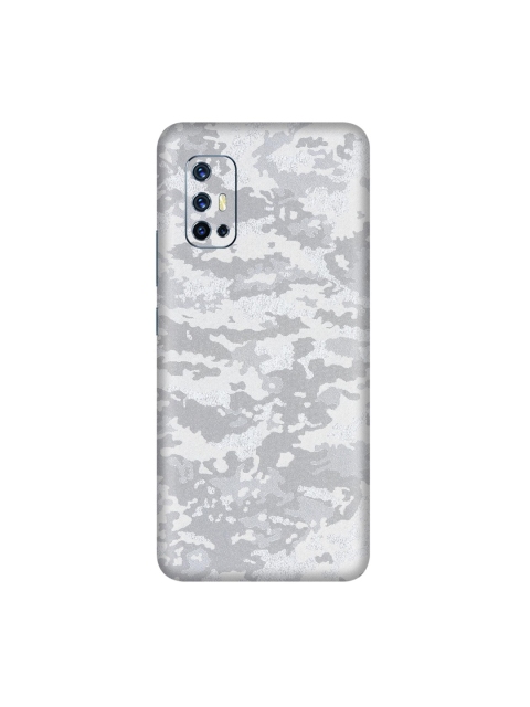 

Trendy Skins Silver-Toned Shadow Pattern Vivo v17 Phone Skin