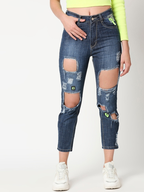 

AMMARZO Women Blue Slim Fit Jeans