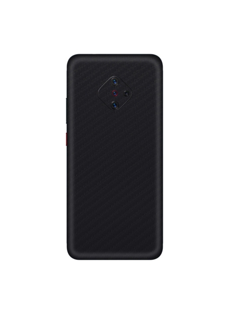 

Trendy Skins Black Carbon Fibre Pattern Vivo S1 Pro Phone Skin