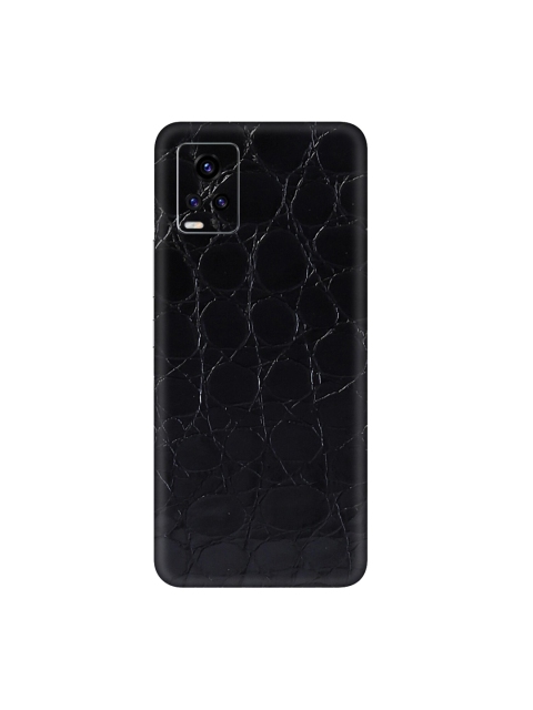 

Trendy Skins Black Crocodile Pattern Vivo v20 Mobile Skin