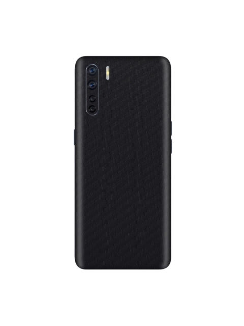 

Trendy Skins Black Carbon Fibre Pattern Oppo F15 Phone Skin