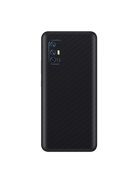 

Trendy Skins Black Carbon Fibre Pattern Vivo v17 Phone Skin