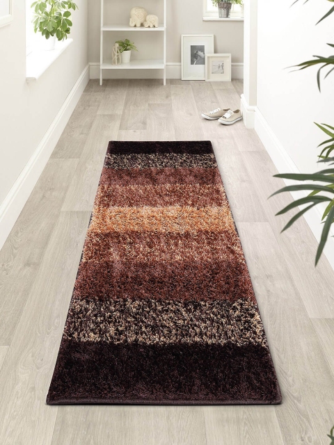 

ROMEE Brown Striped Floor Runner