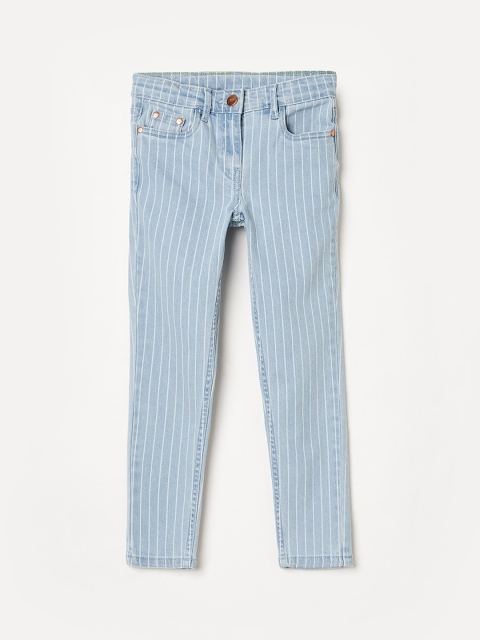 

Bossini Girls Navy Blue Slim Fit Cotton Jeans