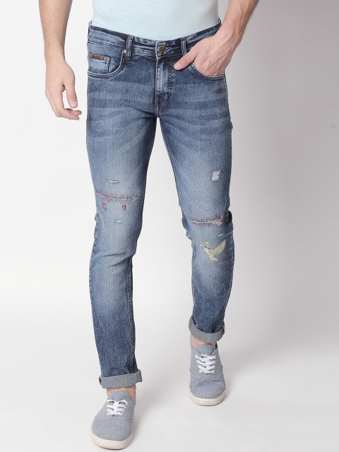 

BOLTS and BARRELS Men Blue Slim Fit Jeans