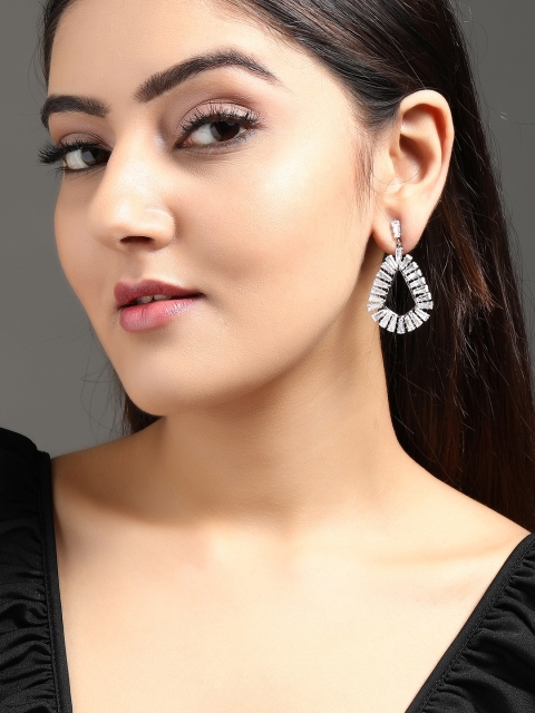 

TOKYO TALKIES X rubans FASHION ACCESSORIES Silver Plated Handcrafted Drop Earrings
