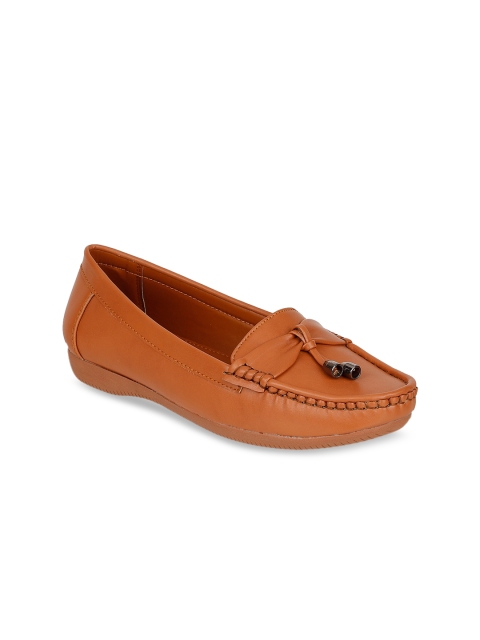 

ELLE Women Tan Casual Loafers