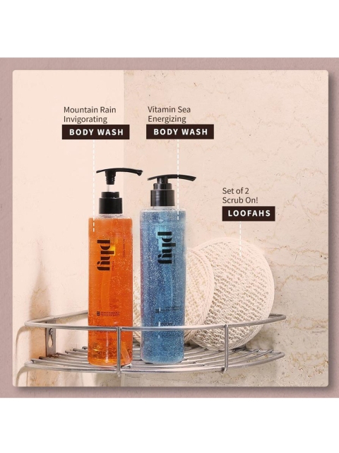 

Phy Men Aqua & Earthy Daily Cleanse Duo, Blue