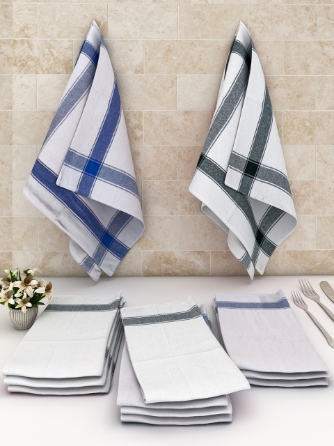

Athom Trendz Pack Of 12 White Solid Cotton Cleaning Cloth