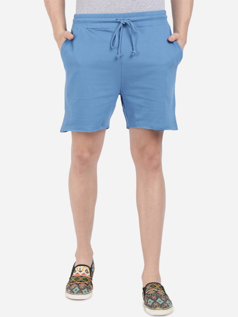 

Breakbounce Men Blue Solid Regular Fit Regular Shorts