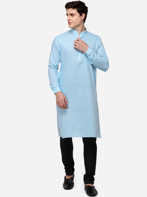 

Modi Kurta Men Blue Kurtas