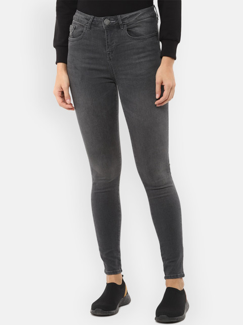 

Van Heusen Woman Women Charcoal Grey Skinny Fit Stretchable Jeans