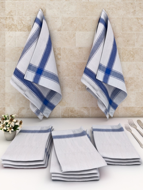 

Athom Trendz Pack Of 12 White Solid Cotton Cleaning Cloth