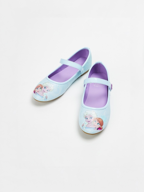 

Fame Forever by Lifestyle Girls Blue Printed Ballerinas