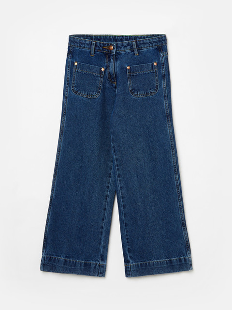 

Bossini Girls Blue Relaxed Fit Cotton Jeans