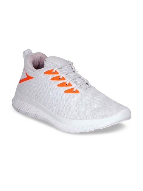 

AVAENS Men White Woven Design Sneakers Casual Shoes