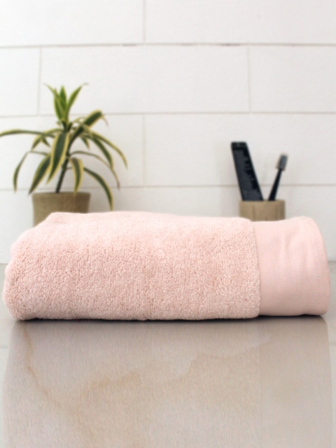 

AVI Living Blush Pink Solid 550 GSM Bath Towel