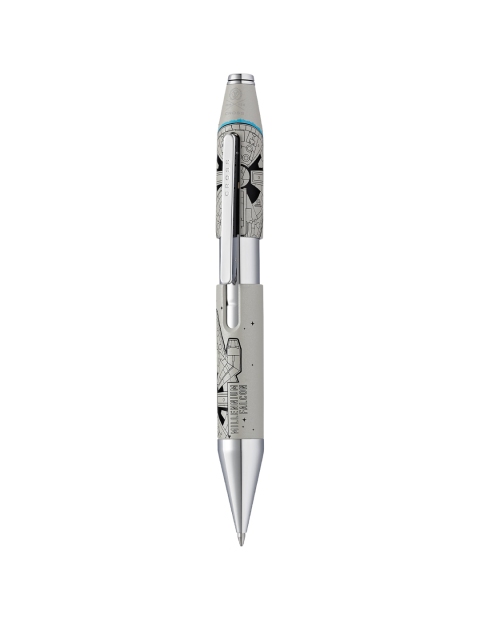 

Cross Silver-Toned & Grey X Star War Millennium Falcon Gel Roller Ball Pen With Gift Box