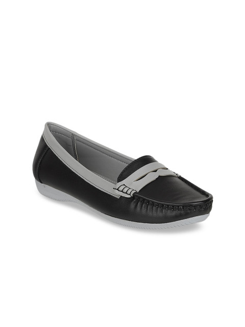 

ELLE Women Black Solid Lightweight Loafers