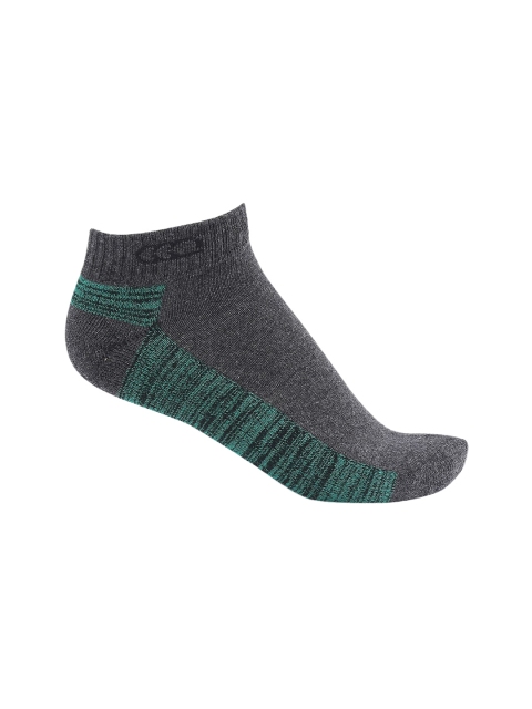

Ajile by Pantaloons Men Green & Grey Patterned Ankle-Length Socks