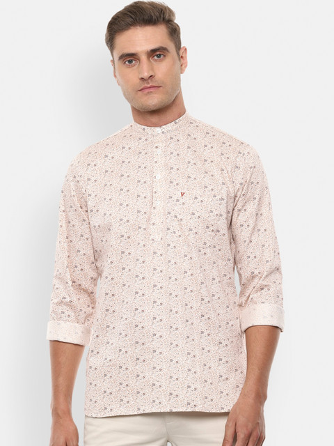 

Van Heusen Sport Men Beige Regular Fit Printed Casual Shirt